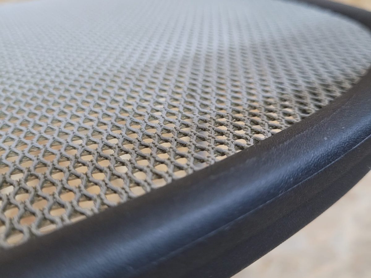 Chaise de réunion à roulettes Herman Miller Caper gris foncé et gris clair - OCCASION – Image 6