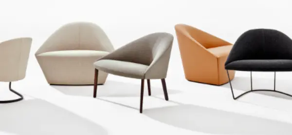 Chauffeuse Arper Colina M verte BEN - OCCASION – Image 3