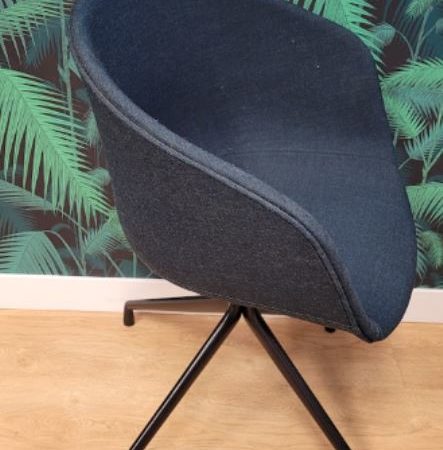 Chaises de réunion gris foncé AXANA - OCCASION – Image 2