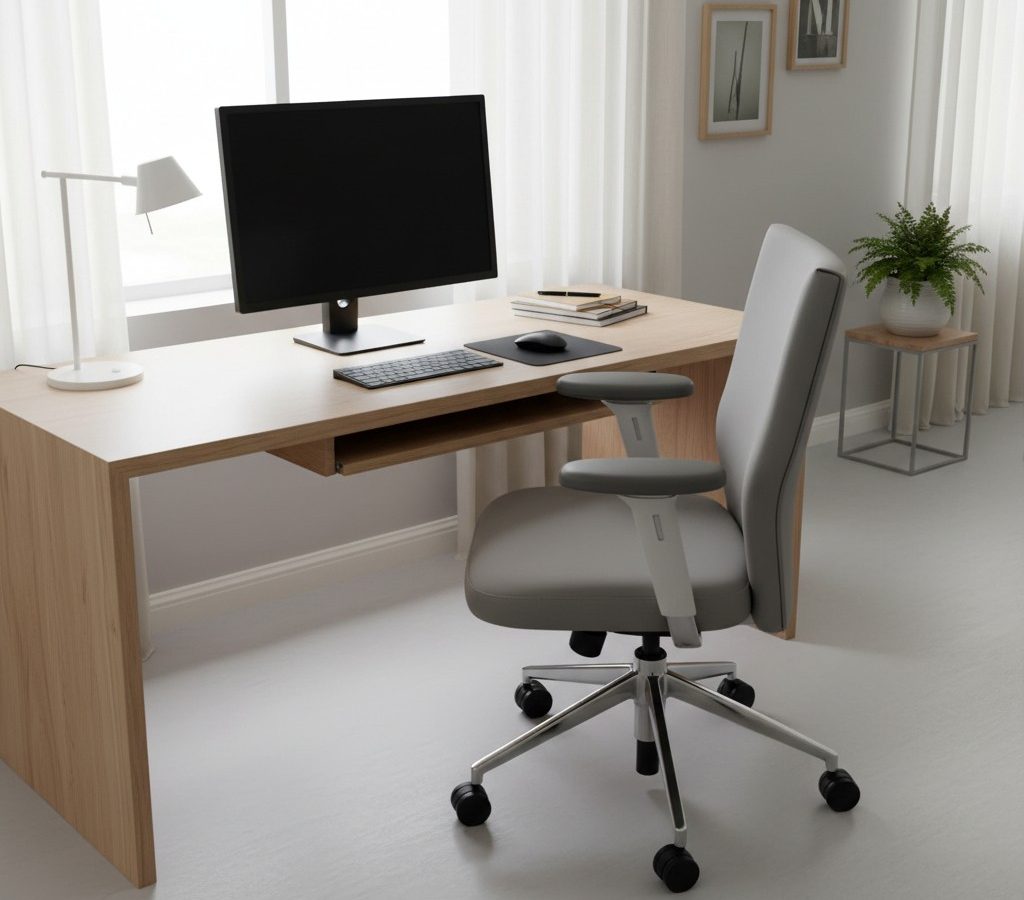 Siège Vitra Id Soft gris - OCCASION – Image 2