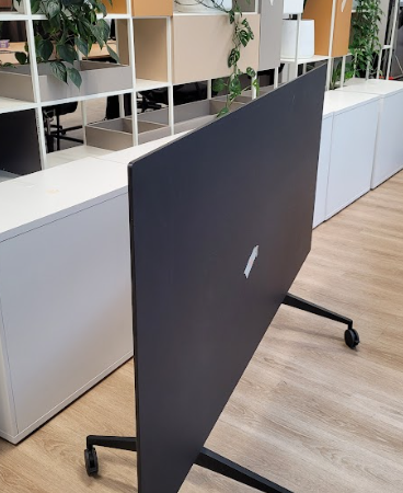 Table rabattable noire 200x100 Pedrali DESIR - OCCASION – Image 3