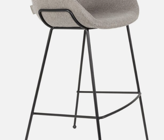 Chaise haute Zuiver grise DESIR - OCCASION – Image 2