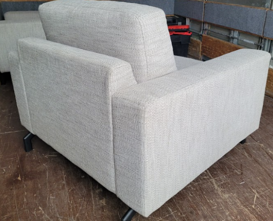 Chauffeuse Zuiver Jean Latte Beige - OCCASION – Image 3