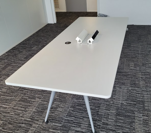 Table de Réunion ABAK Herman Miller 240x100 - OCCASION – Image 2