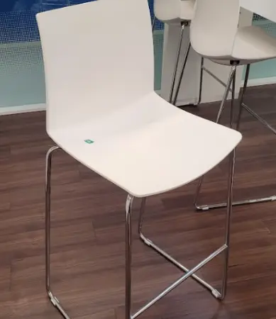 Chaise haute blanche GENEVIEVE - OCCASION – Image 3