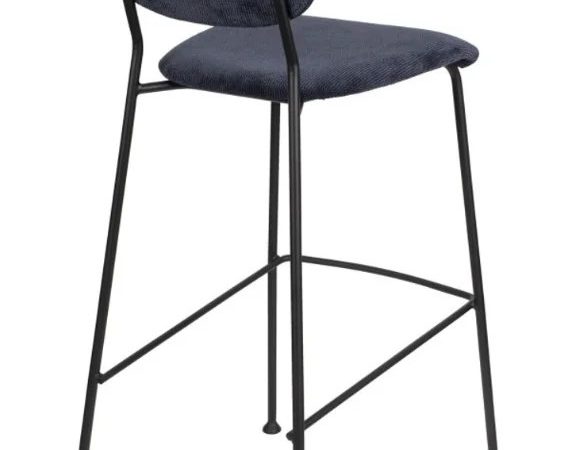 Chaise haute Zuiver Bleu marine DESIR 4 - OCCASION – Image 4