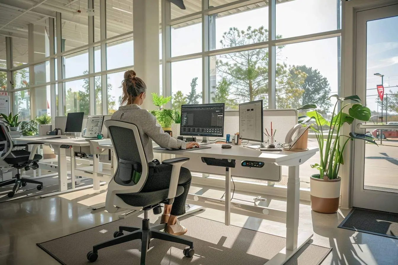 En quoi les bureaux à hauteur réglable sont-ils adaptés au travail assis-debout ?