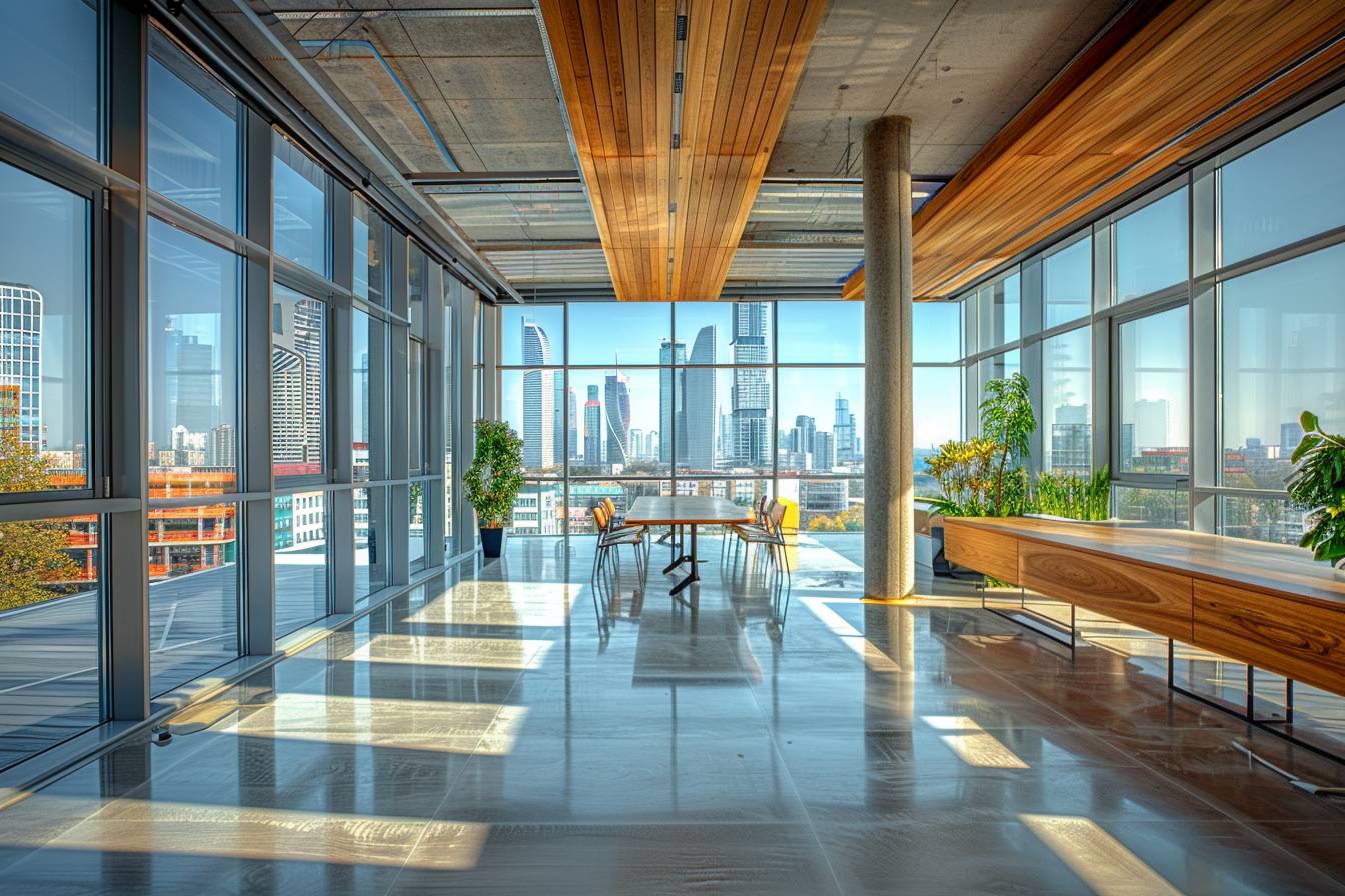 Bureaux individuels en matériaux mixtes : allier style et fonctionnalité