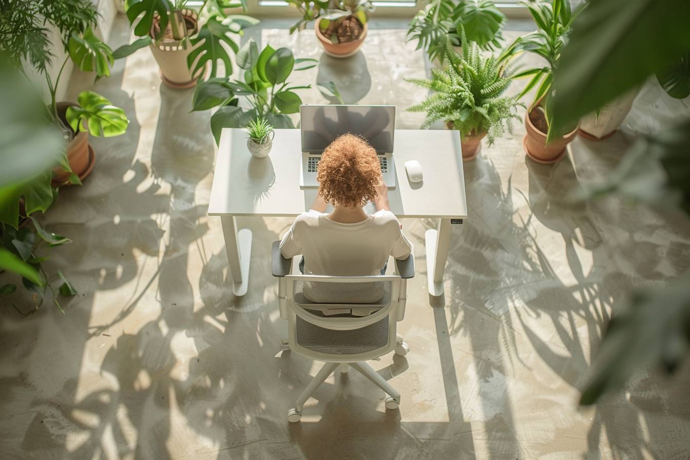 En quoi un bureau individuel contribue-t-il à une meilleure circulation sanguine ?