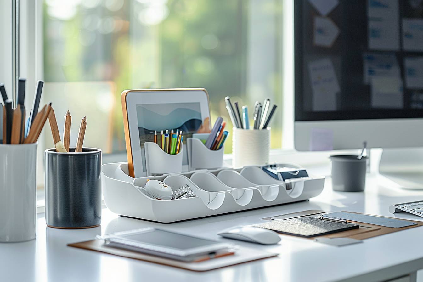 Comment intégrer des solutions de rangement intelligentes sur un bureau individuel ?