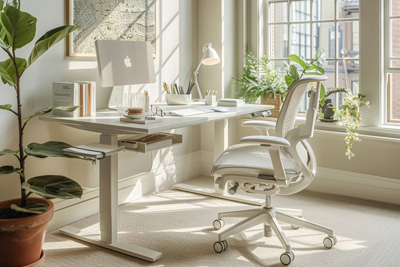Comment un bureau individuel permet-il une meilleure organisation du travail à domicile ?
