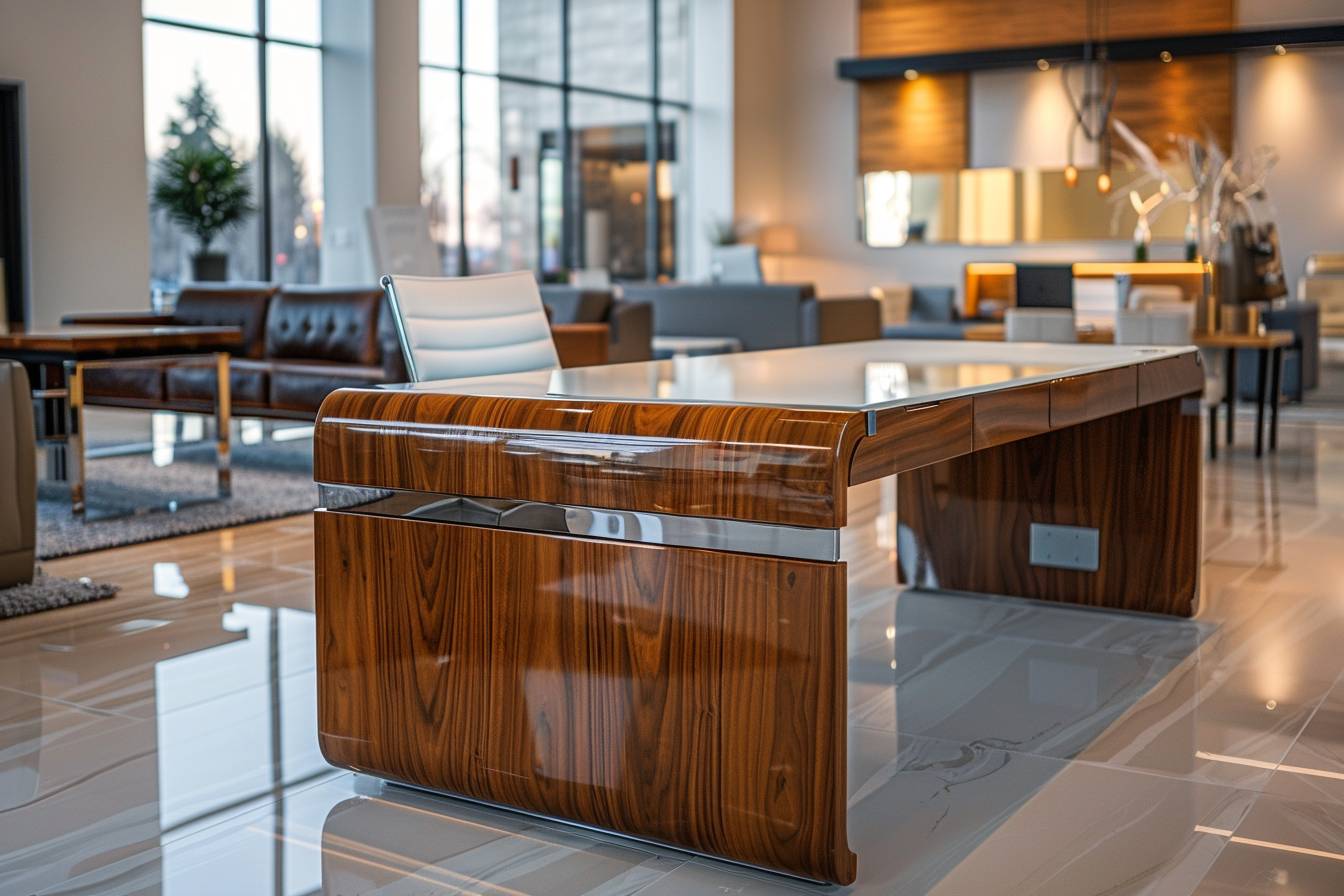 Les foires et salons de mobilier : un lieu idéal pour dénicher un bureau individuel