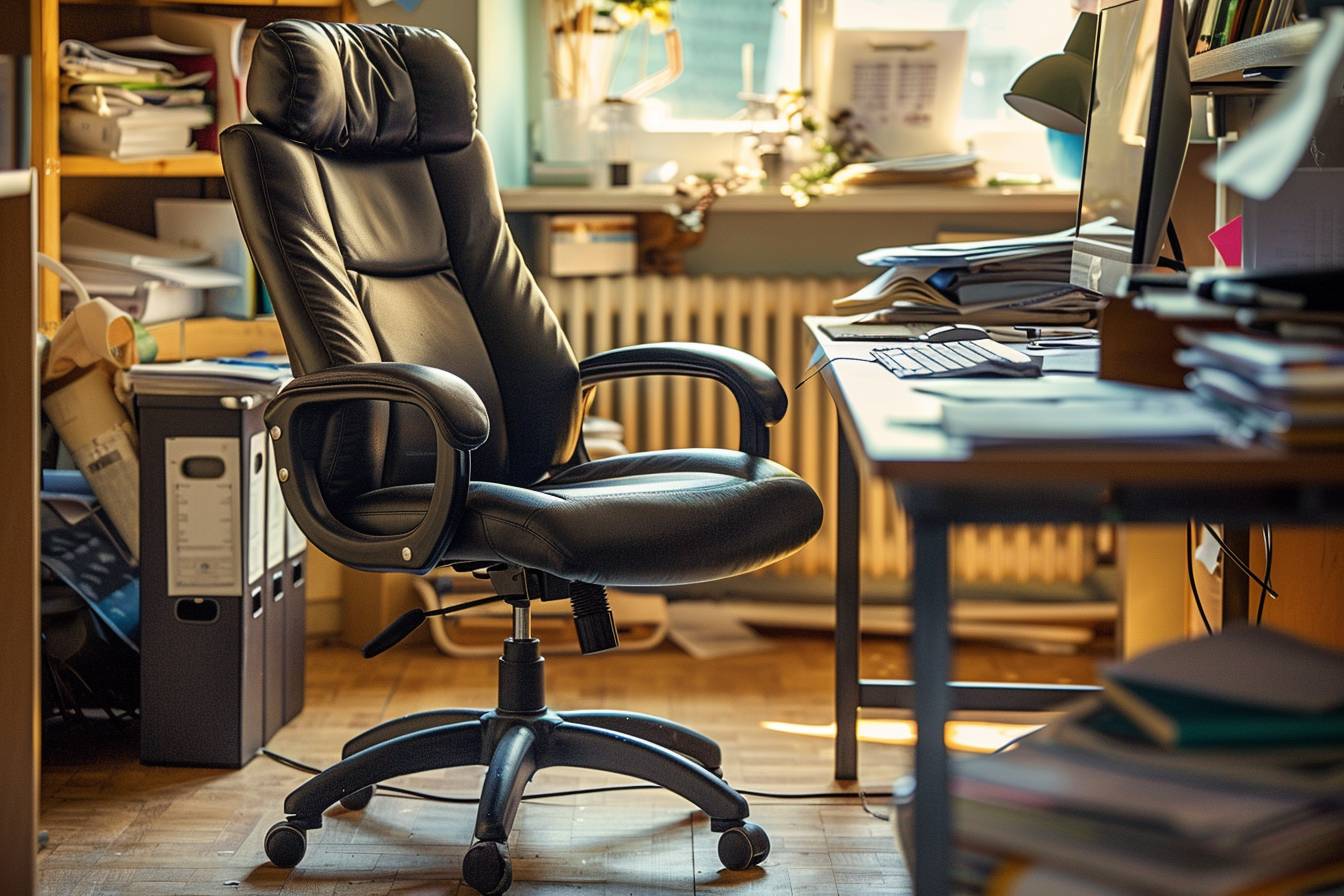 Le fauteuil de bureau d'occasion est-il compatible avec la hauteur de votre bureau ?