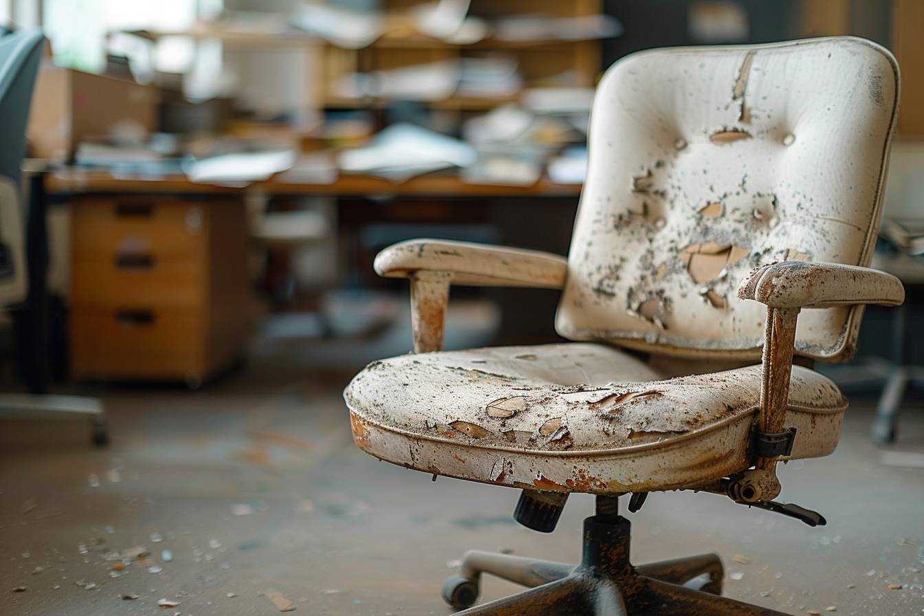 L'absence de garantie rend-elle difficile le recours en cas de vices cachés sur un fauteuil de bureau d'occasion ?