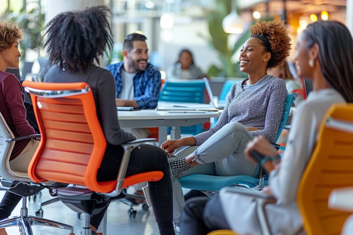 Quels modèles de fauteuils de bureau d'occasion sont les plus adaptés pour un bureau partagé ?