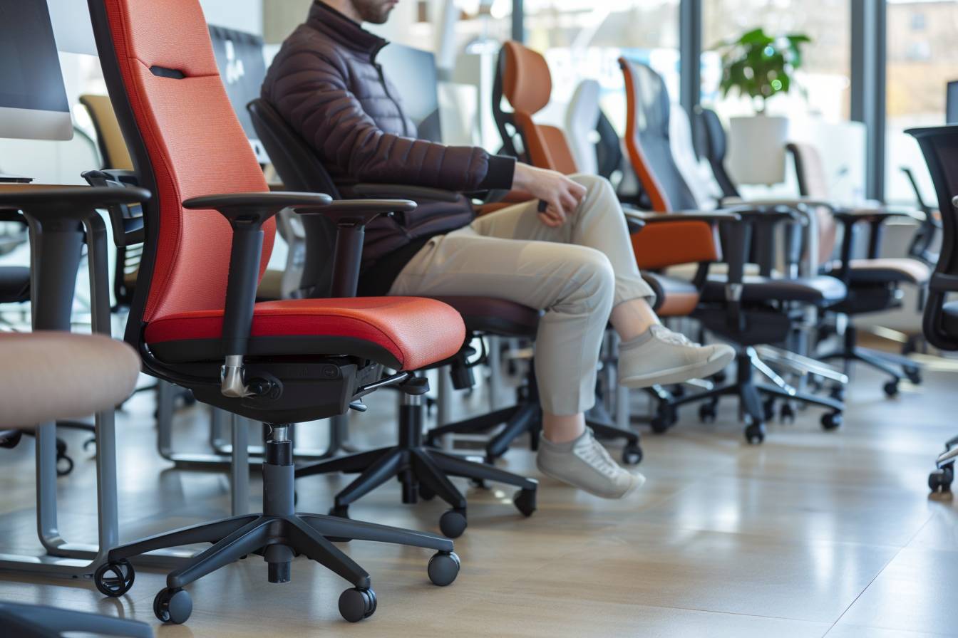 Quels fauteuils de bureau d'occasion conviennent le mieux aux différents types de travail ?