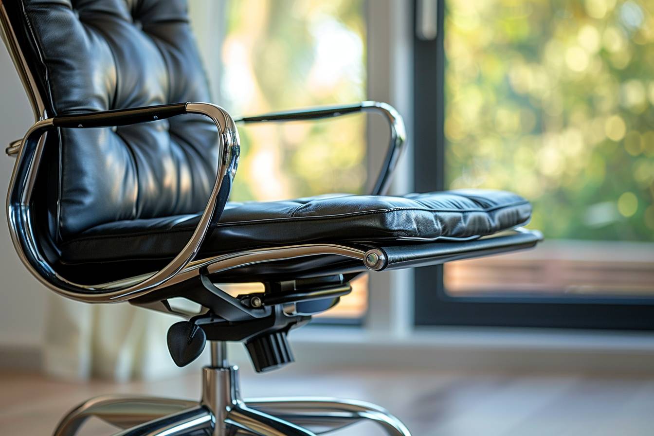 Les mécanismes du fauteuil de bureau d'occasion peuvent-ils être lubrifiés facilement pour éviter les grincements ?