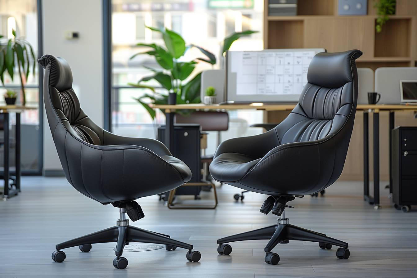 Les fauteuils d'occasion pivotants : une solution pratique pour les bureaux collaboratifs