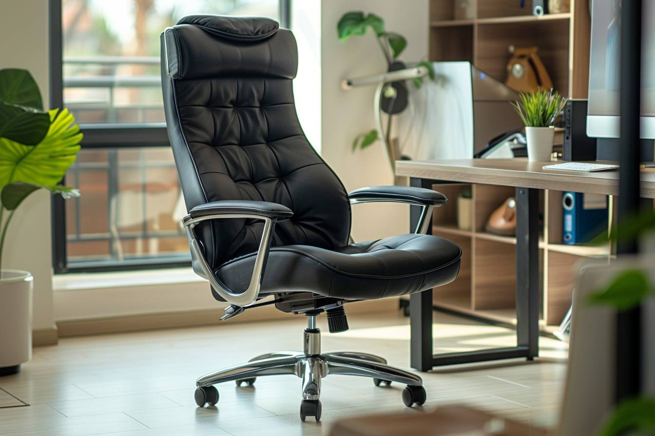 Quels types de rembourrage garantissent un confort durable sur un fauteuil de bureau d'occasion ?
