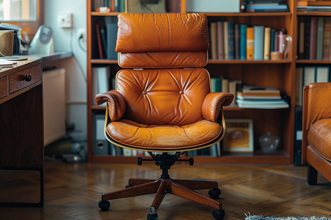Quels matériaux de revêtement offrent la meilleure durabilité pour un fauteuil de bureau d'occasion : cuir, tissu ou mesh ?