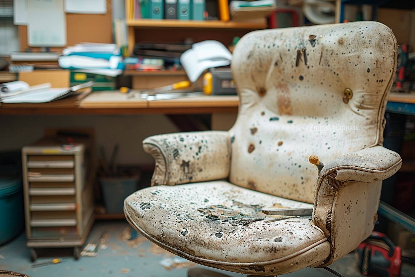 L'absence de garantie pour un fauteuil de bureau d'occasion peut-elle entraîner des frais de réparation élevés ?