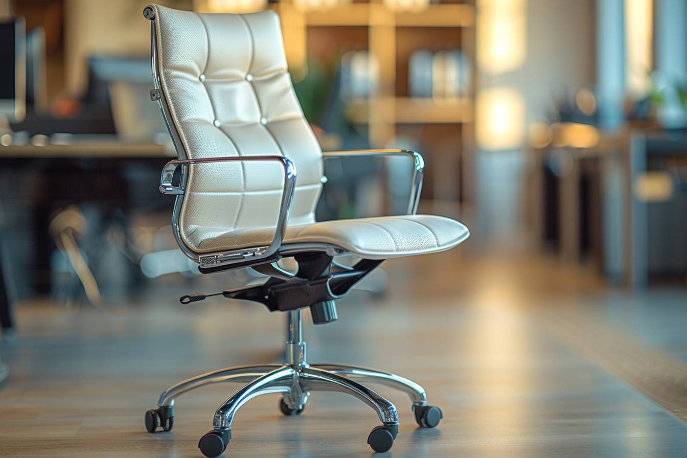 La stabilité du fauteuil de bureau d'occasion est-elle satisfaisante ?