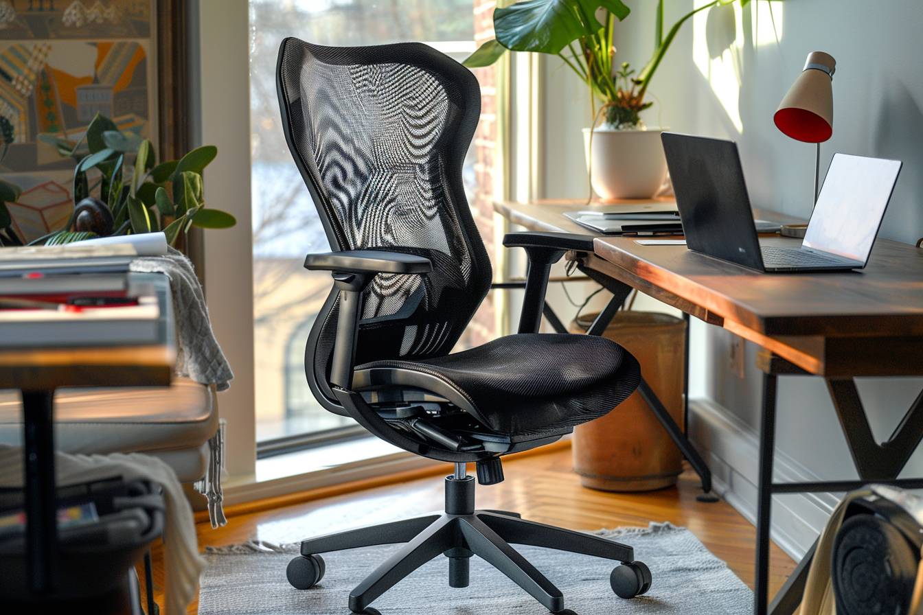 Comment trouver un fauteuil de bureau d'occasion ergonomique et compact pour travailler depuis la maison ?