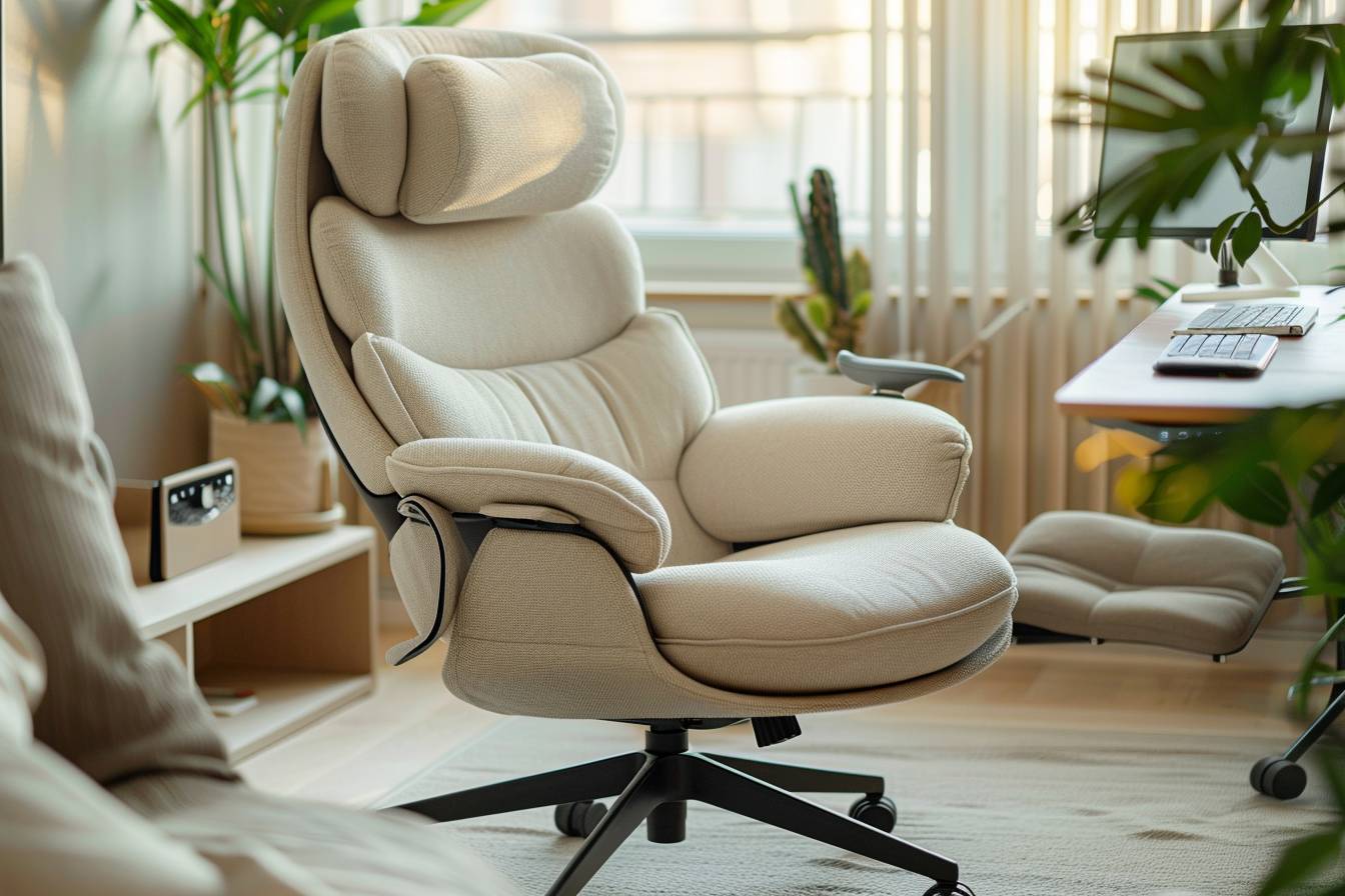 Quels accessoires peuvent améliorer l'expérience d'utilisation d'un fauteuil ergonomique d'occasion ?