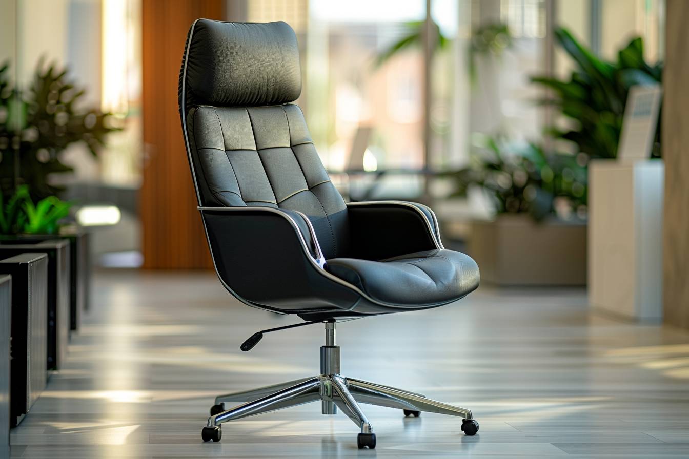 Pourquoi privilégier un fauteuil ergonomique d'occasion à base renforcée pour plus de stabilité ?