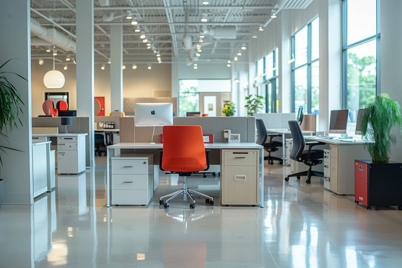 Dimensions : assurer la compatibilité du mobilier de bureau d'occasion professionnel avec votre espace de travail