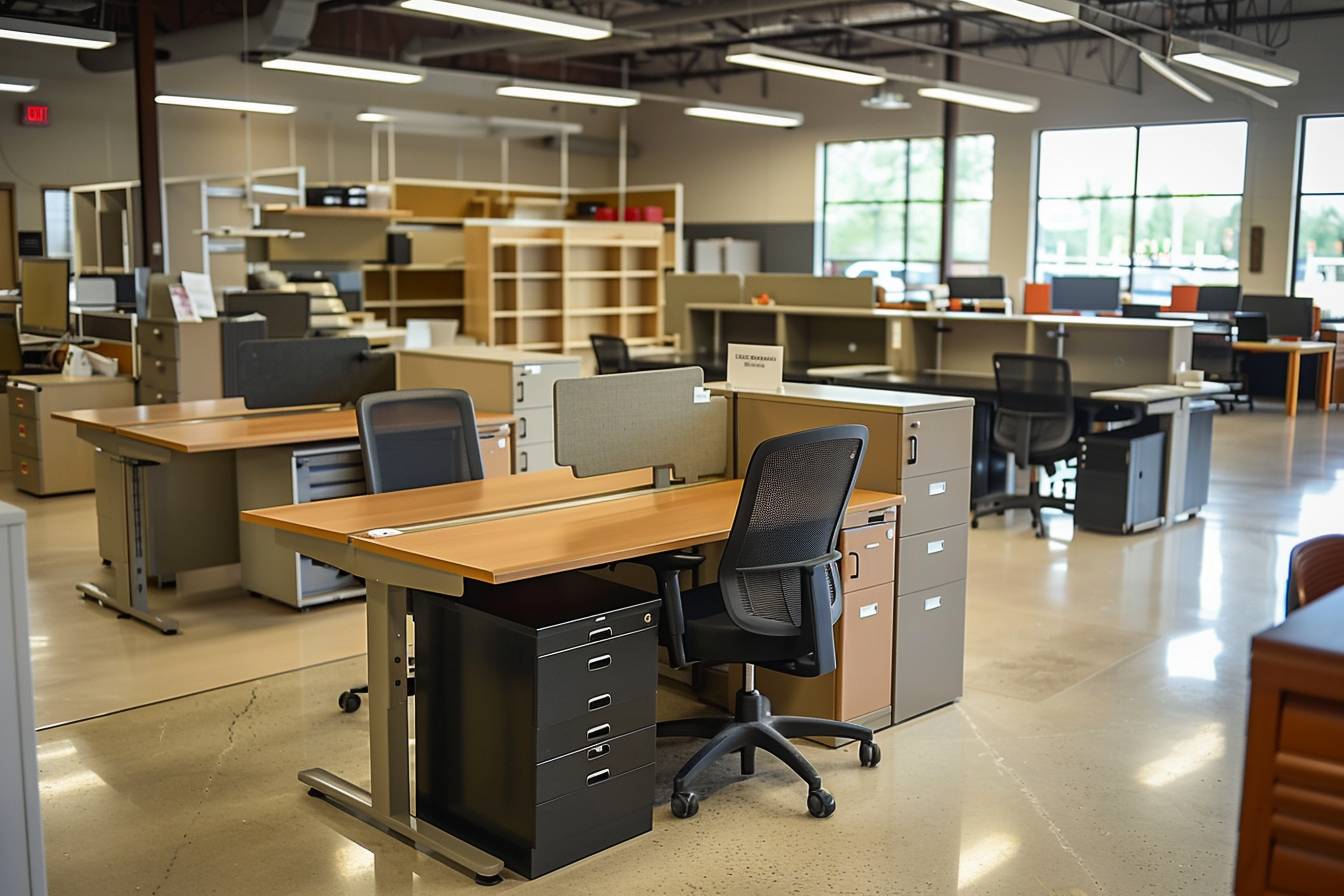 Mobilier de bureau d’occasion professionnel : comment est-il récupéré et revendu ?