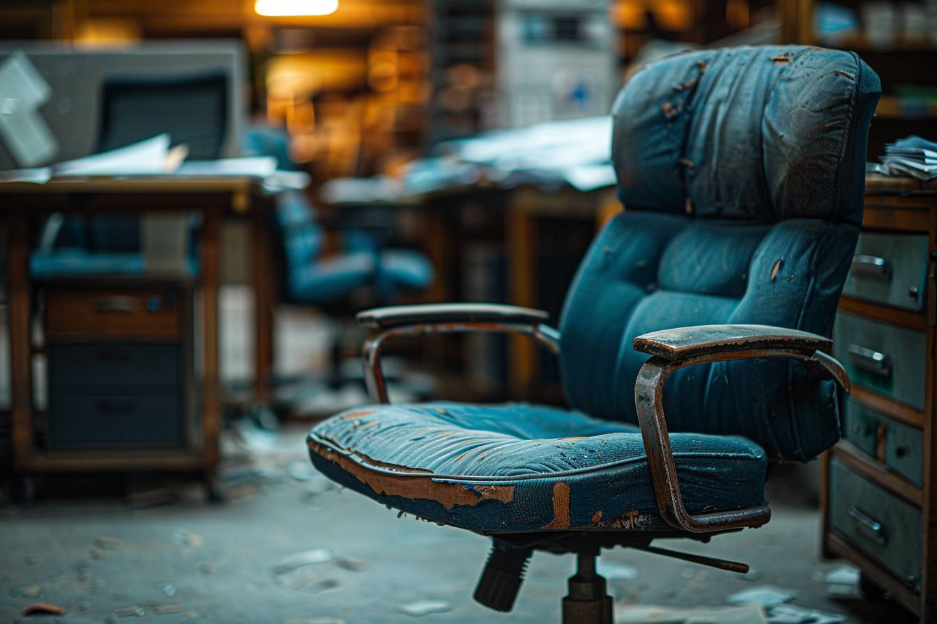 Quels sont les effets d'un mobilier de bureau d'occasion professionnel mal adapté sur la santé des employés ?