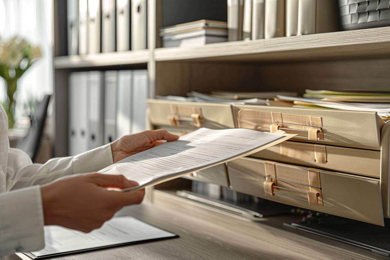 Comment bien organiser ses documents avec du mobilier de rangement de bureau d'occasion professionnel ?