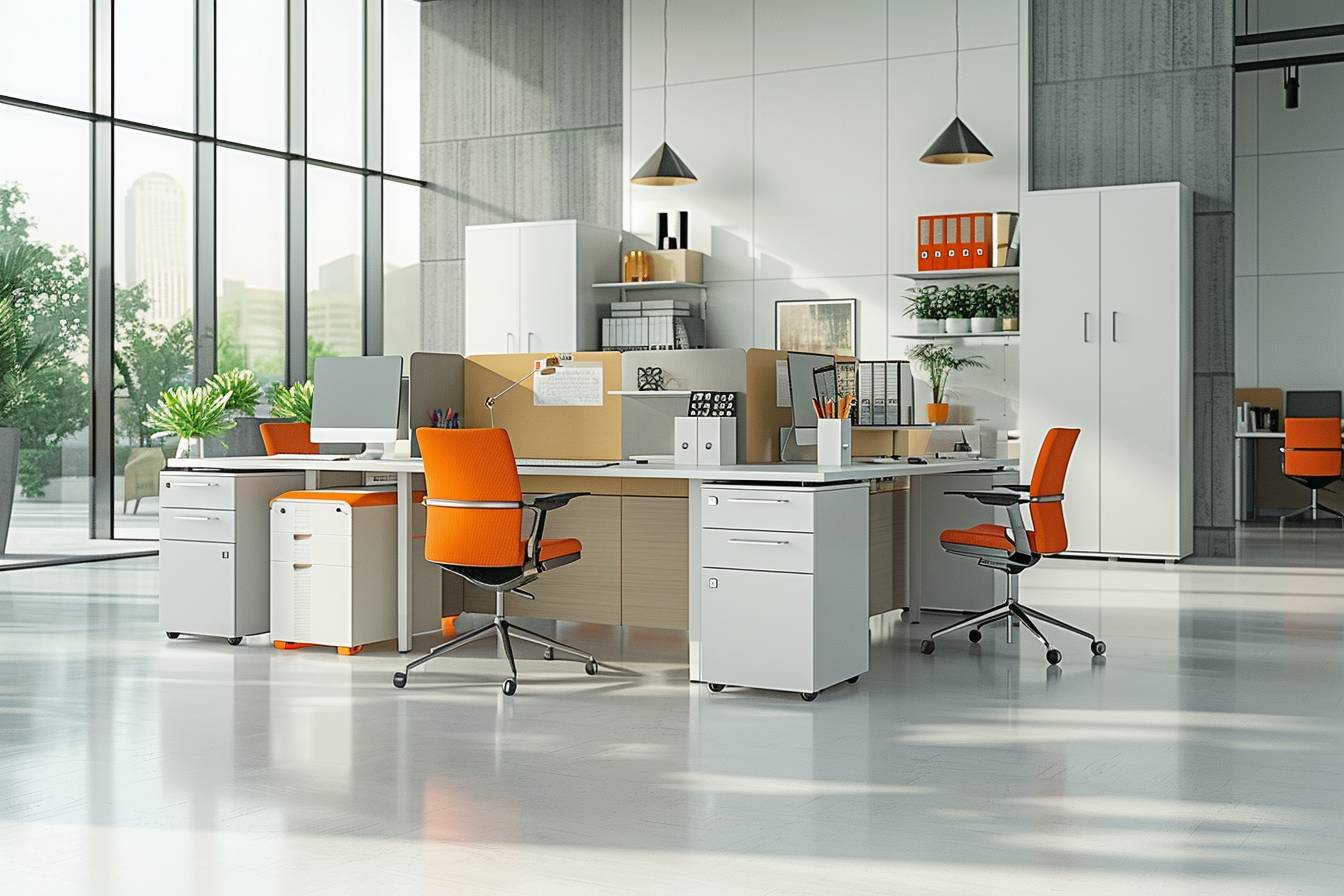 Conseils pour maintenir l'apparence neuve de votre mobilier de bureau d'occasion professionnel