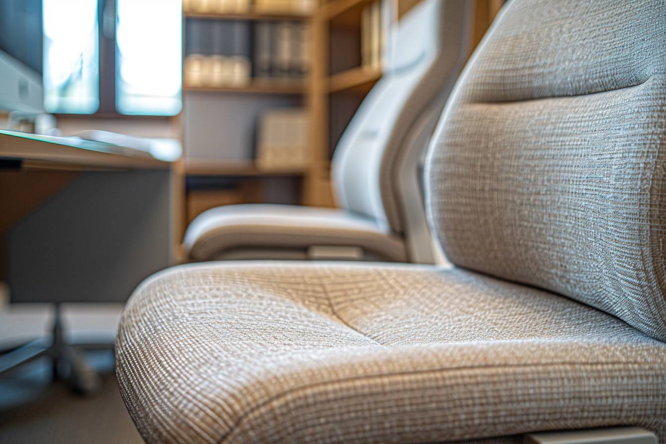 Profondeur d’assise et largeur du siège du mobilier de bureau d'occasion professionne : idéal pour un confort prolongé