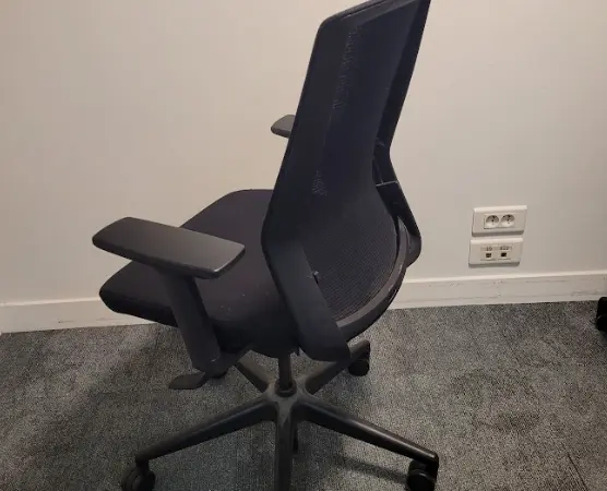 Siège ergonomique noir Orangelo LINA - OCCASION – Image 3