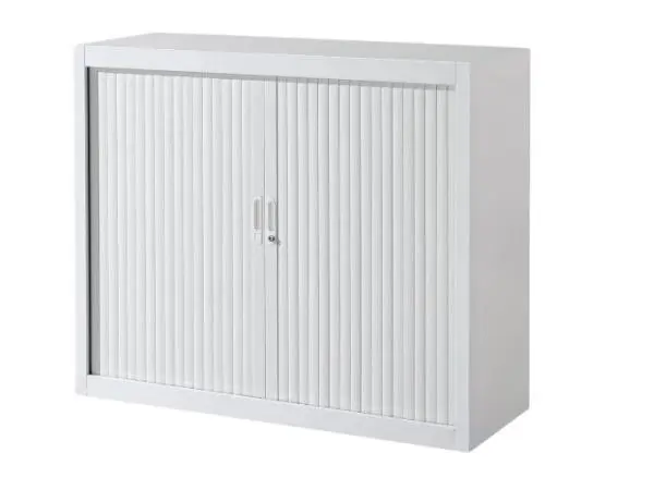 Armoire basse à rideaux AUBY - NEUF DESTOCKAGE – Image 1