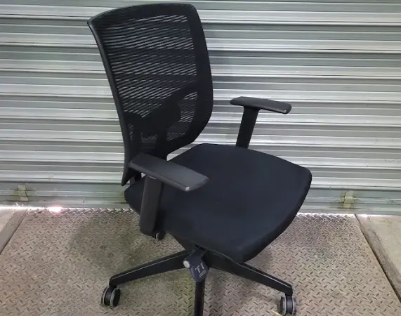 Siège ergonomique noir DESIR 5 - OCCASION – Image 2