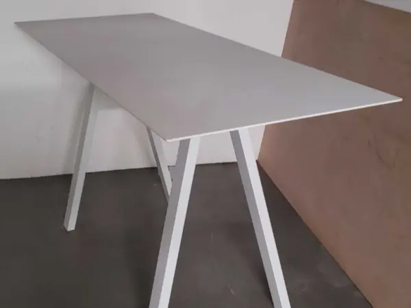 Table haute blanche 200x80 cm DESIR 5 - OCCASION – Image 2