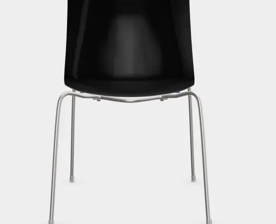 Chaise de réunion Catifa by ARPER noire RELAX - OCCASION – Image 4