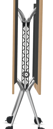 Table pliante König+Neurath 240x100 cm bois/noir - OCCASION – Image 6