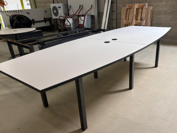 Table de réunion tonneau L300 cm RECEP - OCCASION – Image 2