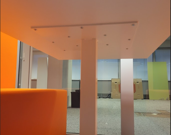 Cabine acoustique 2 places König+Neurath BASILIC orange - OCCASION – Image 2