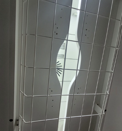 Bench de 4 positions 320x163 blanc LABRADOR - OCCASION – Image 4