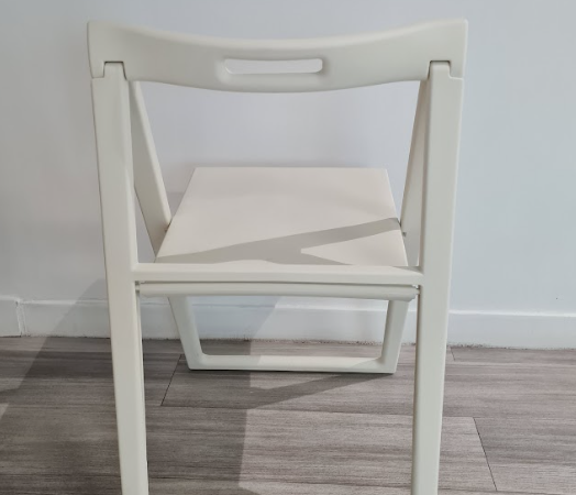 Chaise pliable Pedrali Enjoy 460 blanc - OCCASION – Image 5