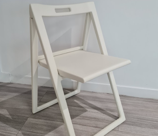 Chaise pliable Pedrali Enjoy 460 blanc - OCCASION – Image 3