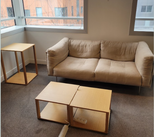 Canapé Living Divani Rod XL 2 personnes beige - OCCASION – Image 2