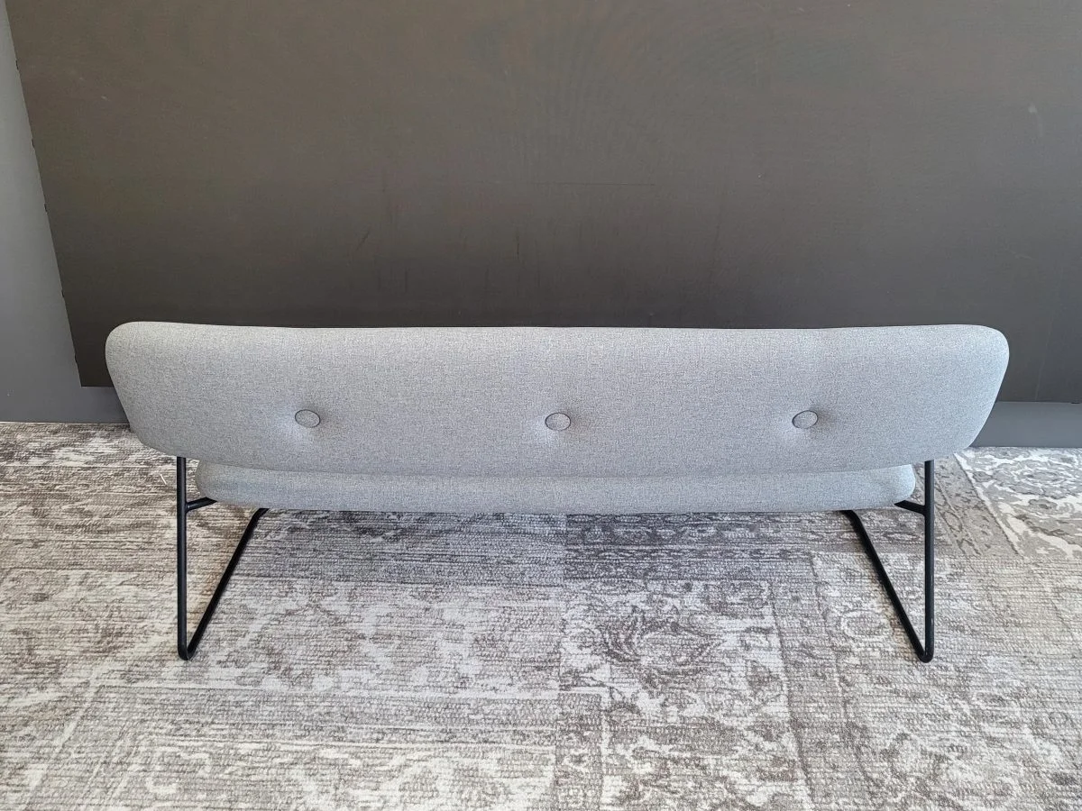 Canapé / Banquette BLA STATION 135x70x70 Gris clair KINA - OCCASION – Image 3