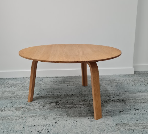 Table basse bois Diam.60 Hay SENSE - OCCASION – Image 2