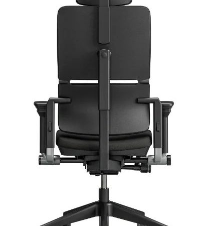 Siège Steelcase Please 2 noir avec têtière - NEUF DESTOCKAGE – Image 4